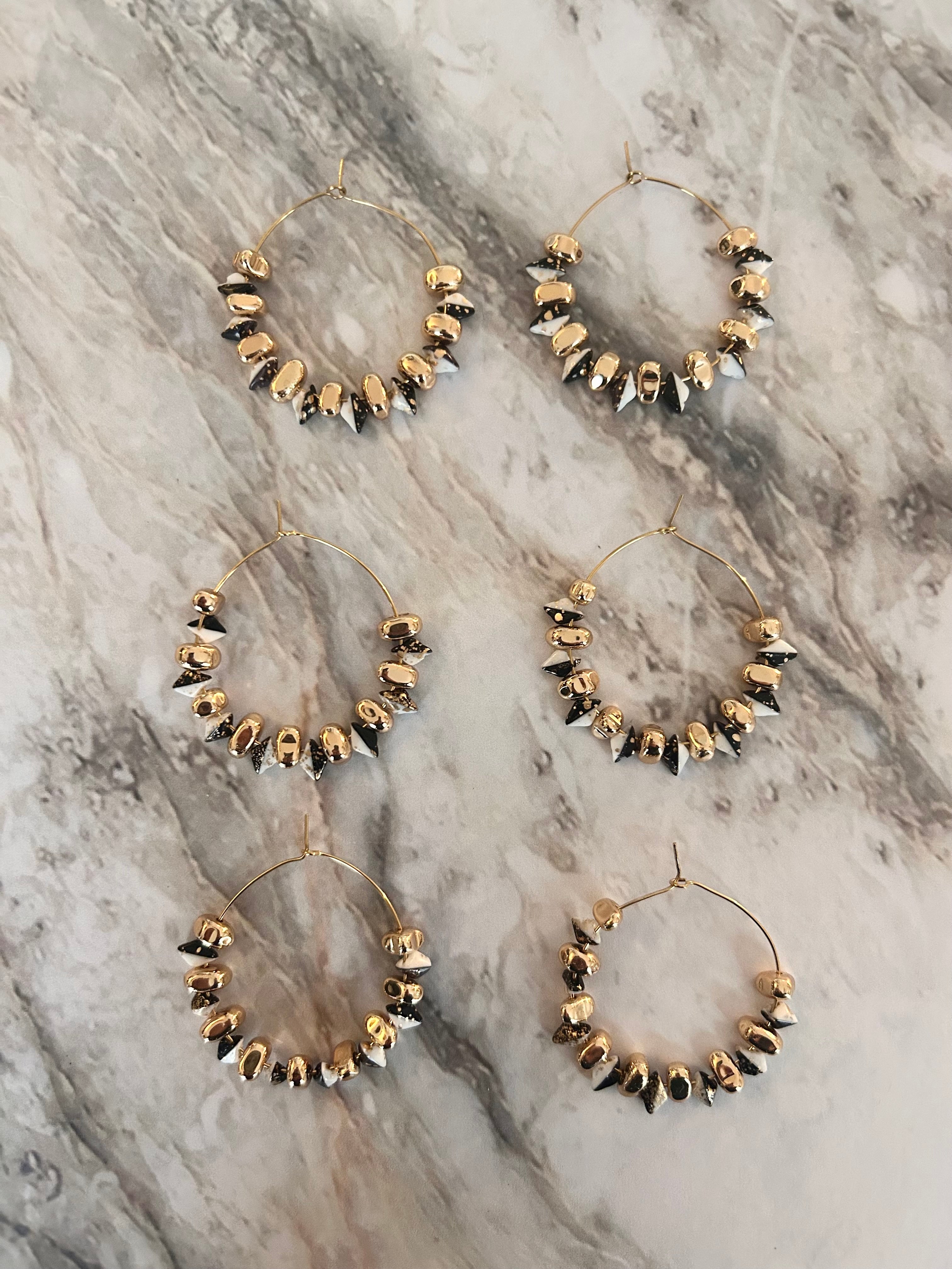 Boucles d'oreilles Clémence