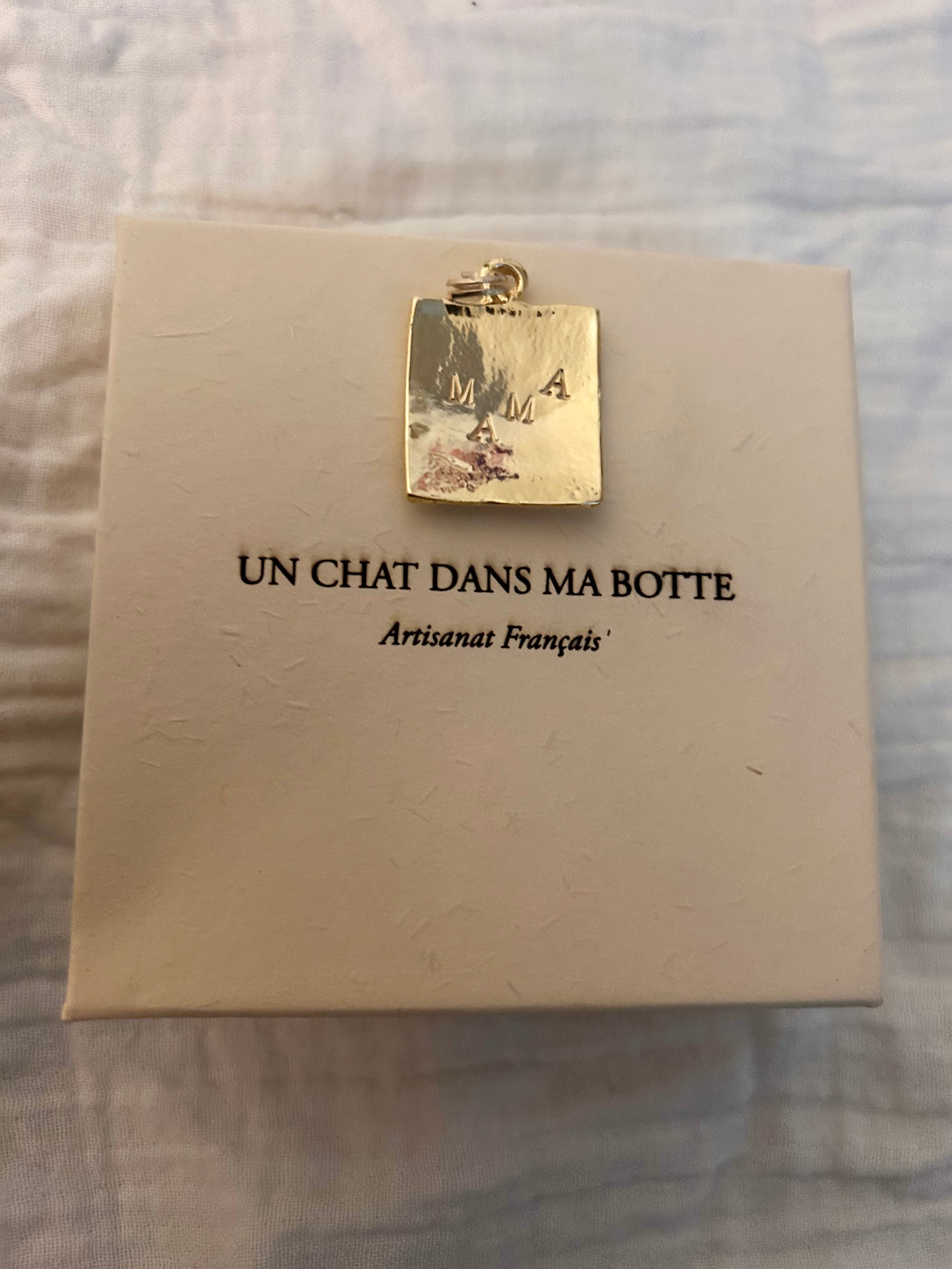 Pendentif MAMA or brillant