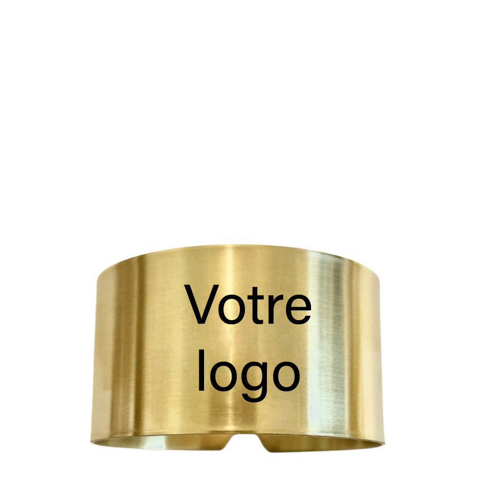 Rond de serviette Votre logo - Les Éditions Rhapsodiques