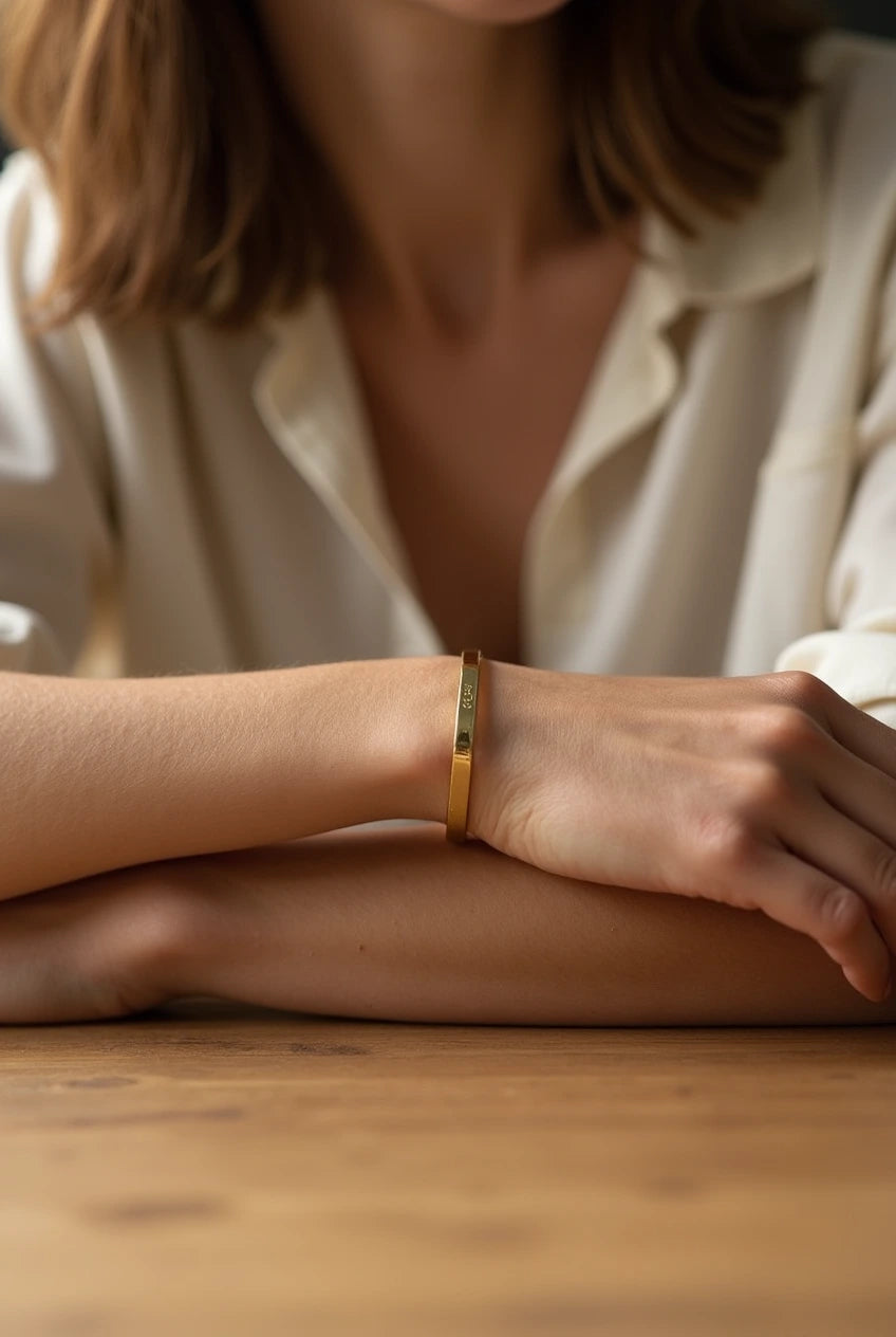 Bracelet CHIARA personnalisable en laiton