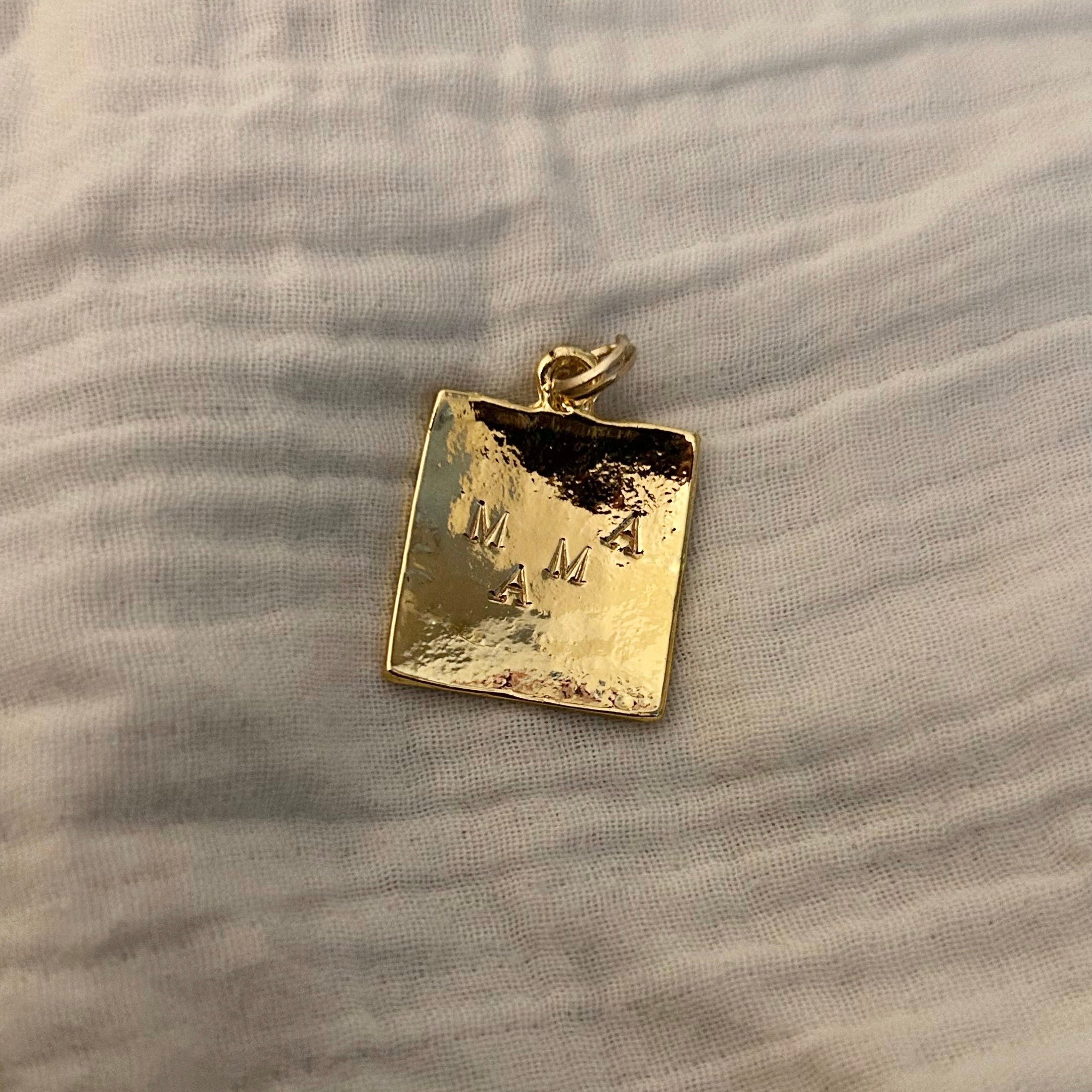 Pendentif MAMA or brillant