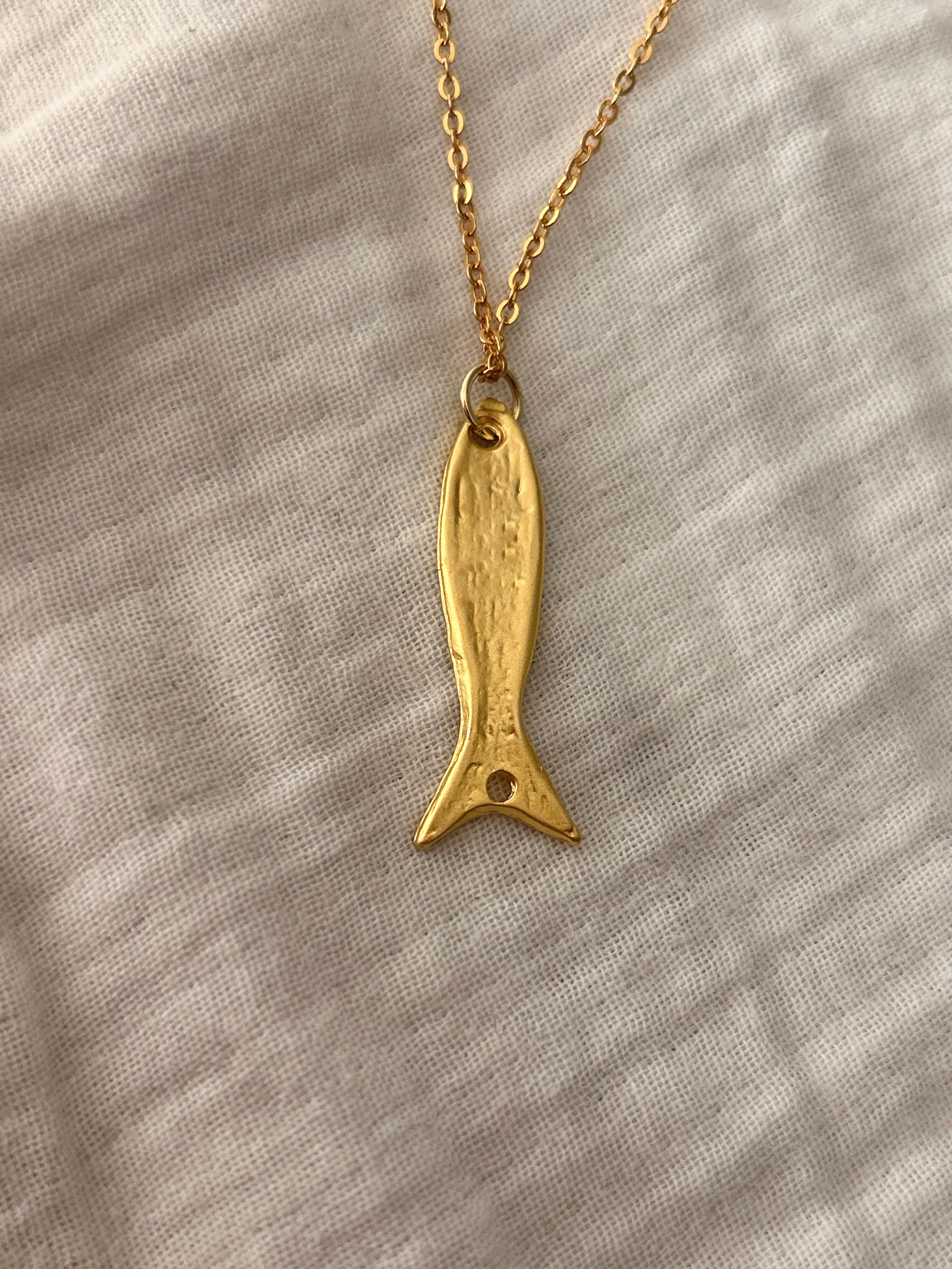 Collier Neptune personnalisable initiale