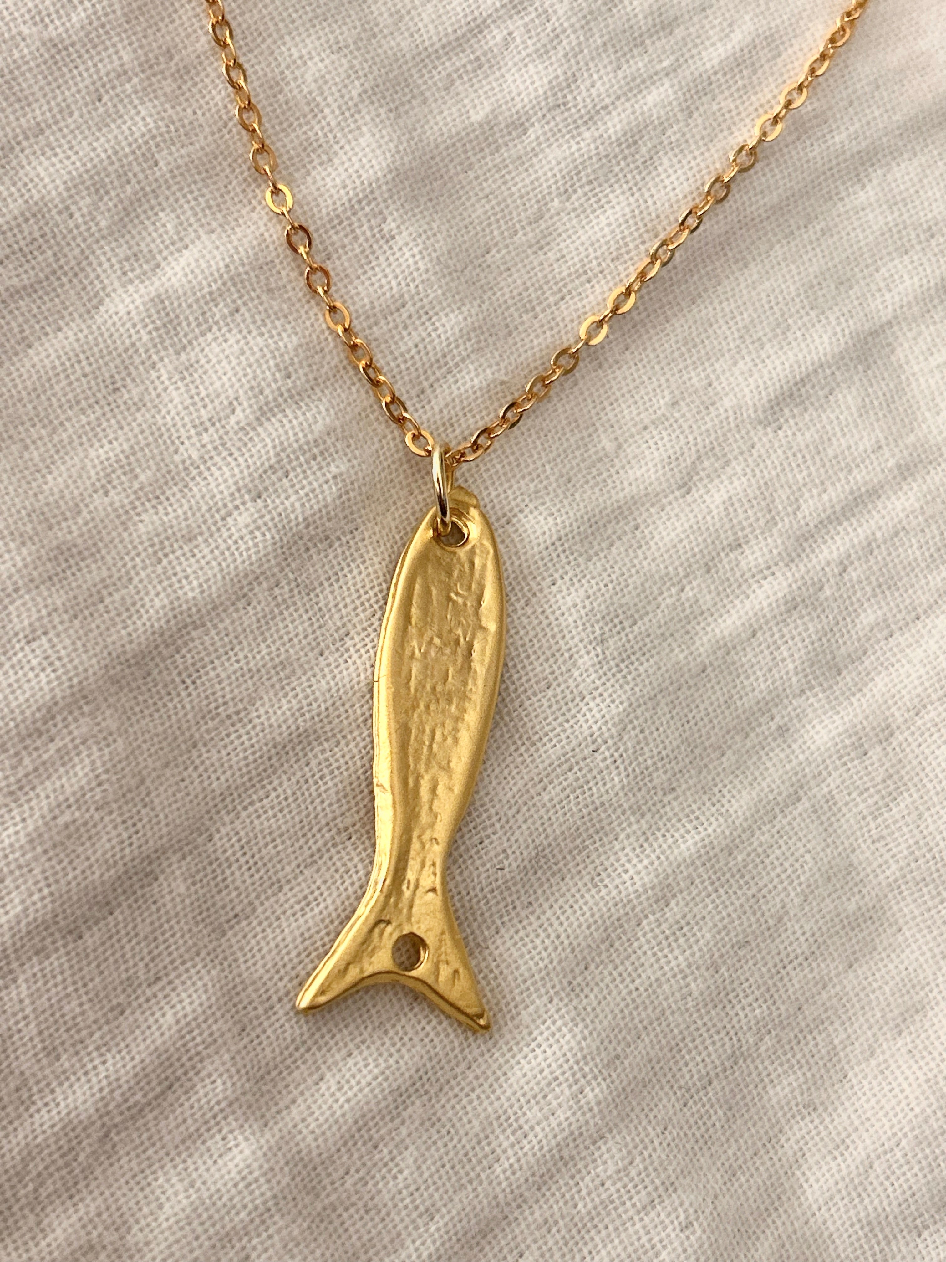 Collier Neptune personnalisable initiale