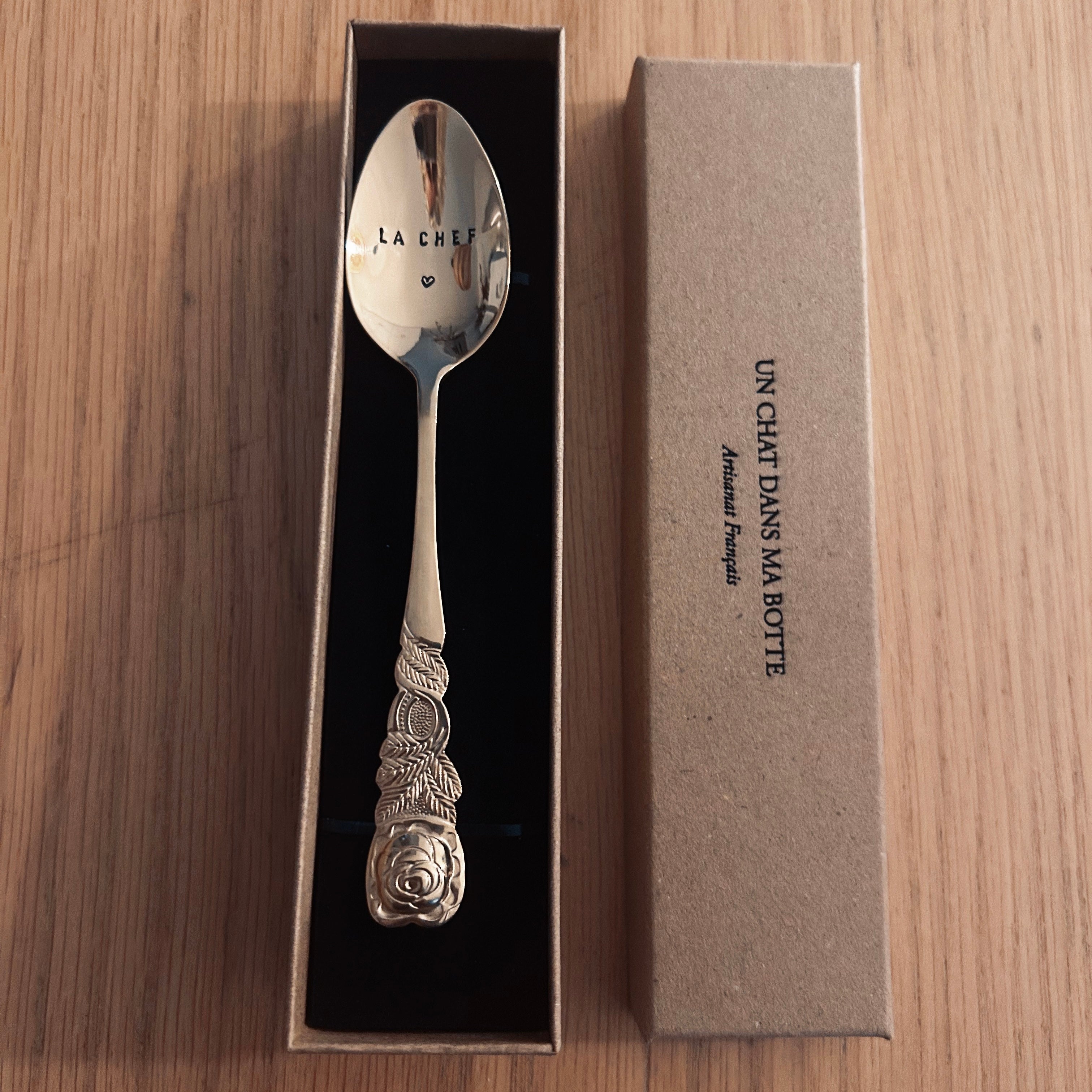 Écrin petites cuillères