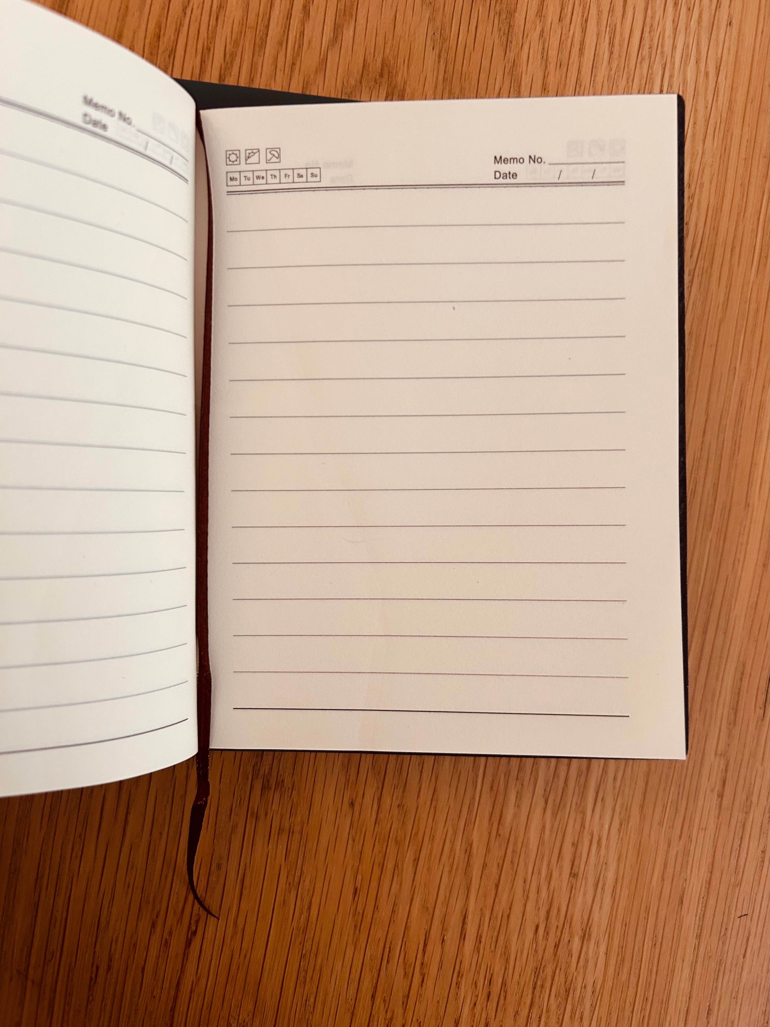 Carnet à personnaliser avec une dorure à l’or chaud