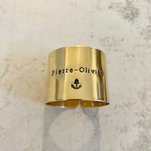 PIERRE-OLIVIER | Collection oups - les imparfaits - diamètre standard motif ancre