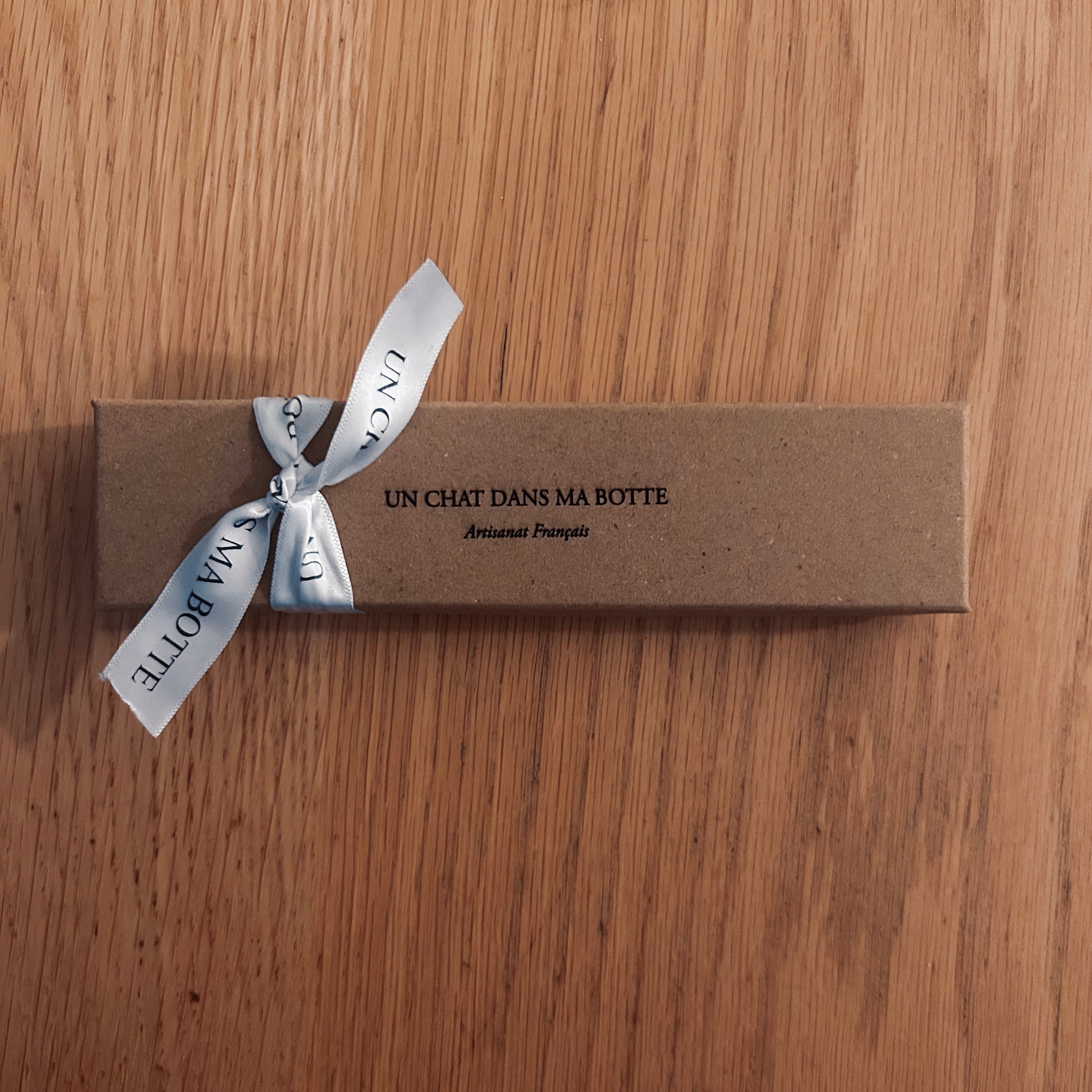 Petite cuillère à café en acier doré avec petit mot à personnaliser