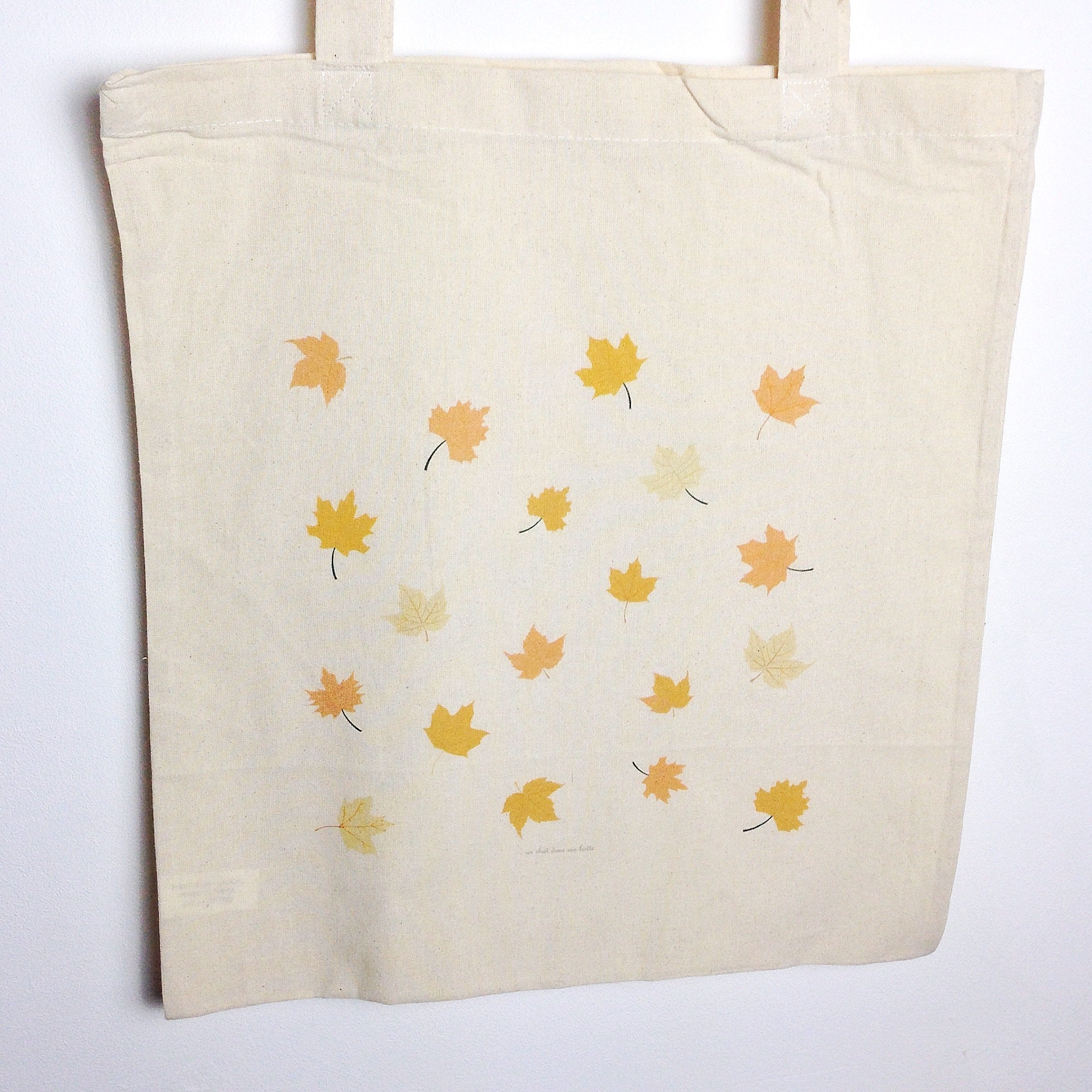 Autumn leaves tote bag
