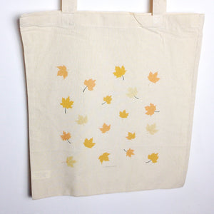 Autumn leaves tote bag