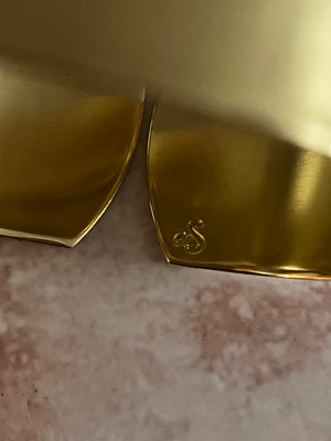 Hermès - Paire de ronds de serviette (2) - Porcelaine Hermès - Paire de ronds de serviette (2) - Porcelaine