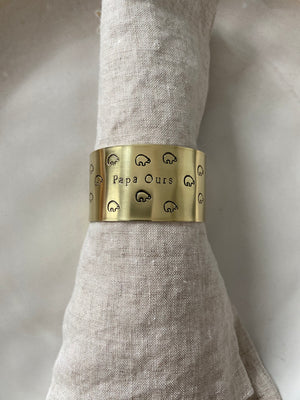 Napkin ring Cloud of patterns - Size L